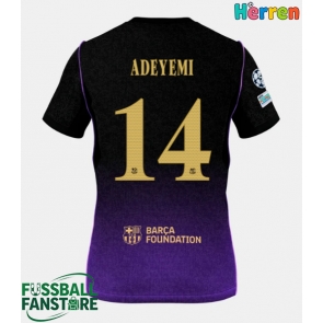 Barcelona Karim Adeyemi #14 Replik Auswärtstrikot 2026-27 Kurzarm